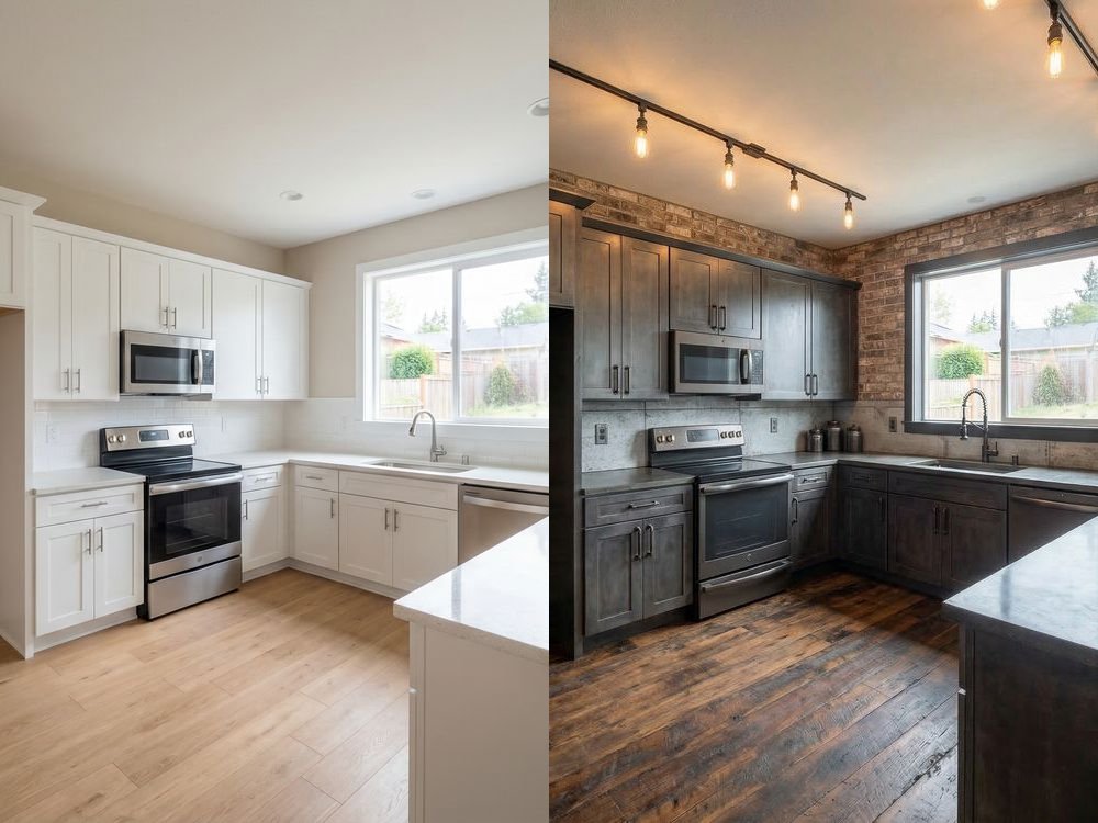 Kitchen — Industrial Makeover