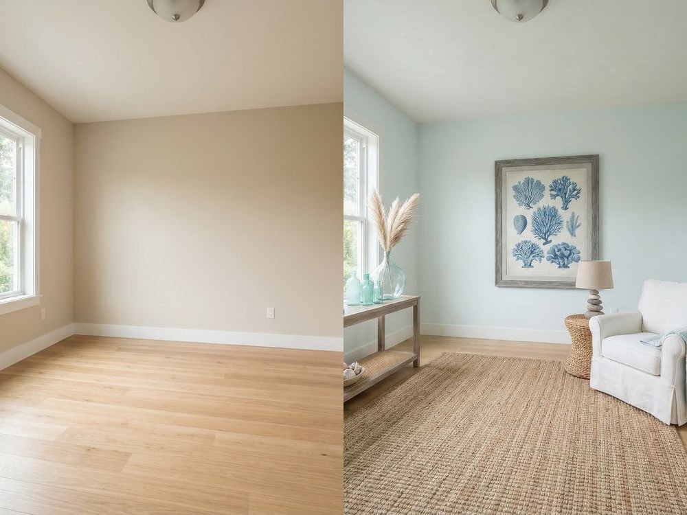 Bedroom — Coastal Makeover