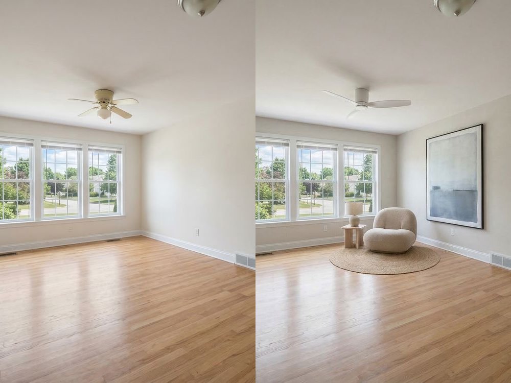 Living room — Minimalist Makeover