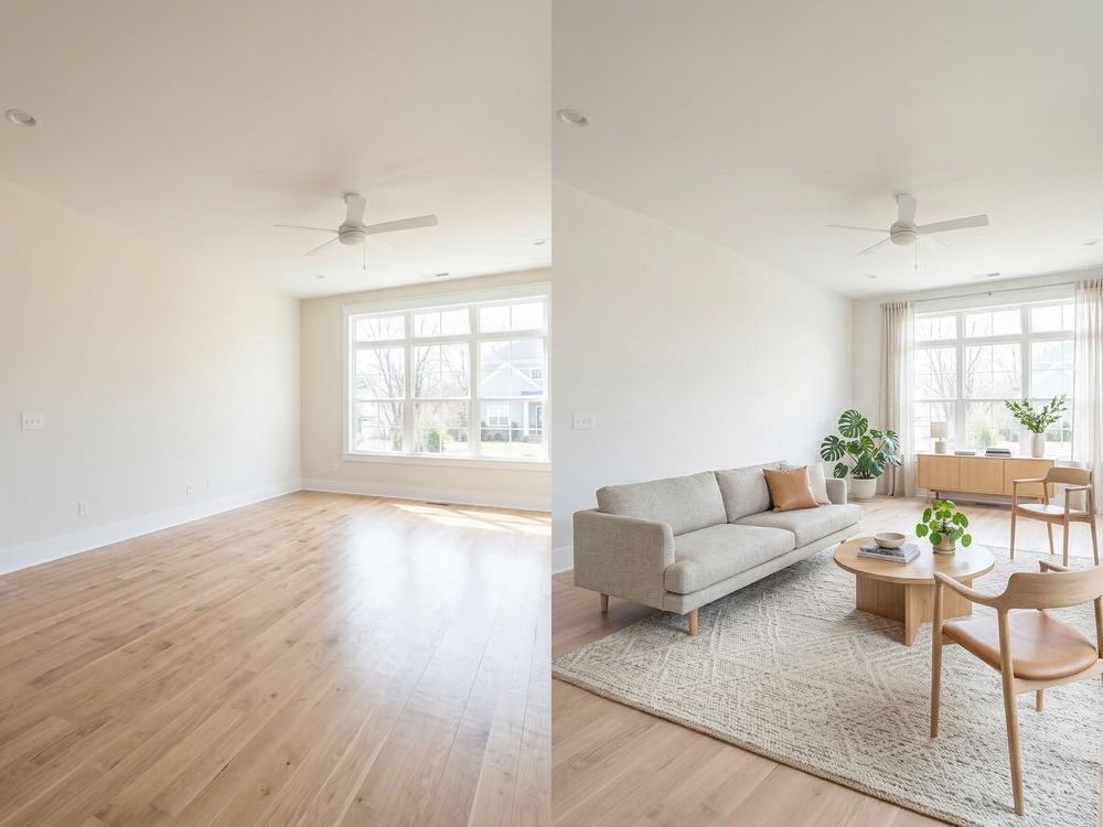 Living room — Scandinavian Makeover