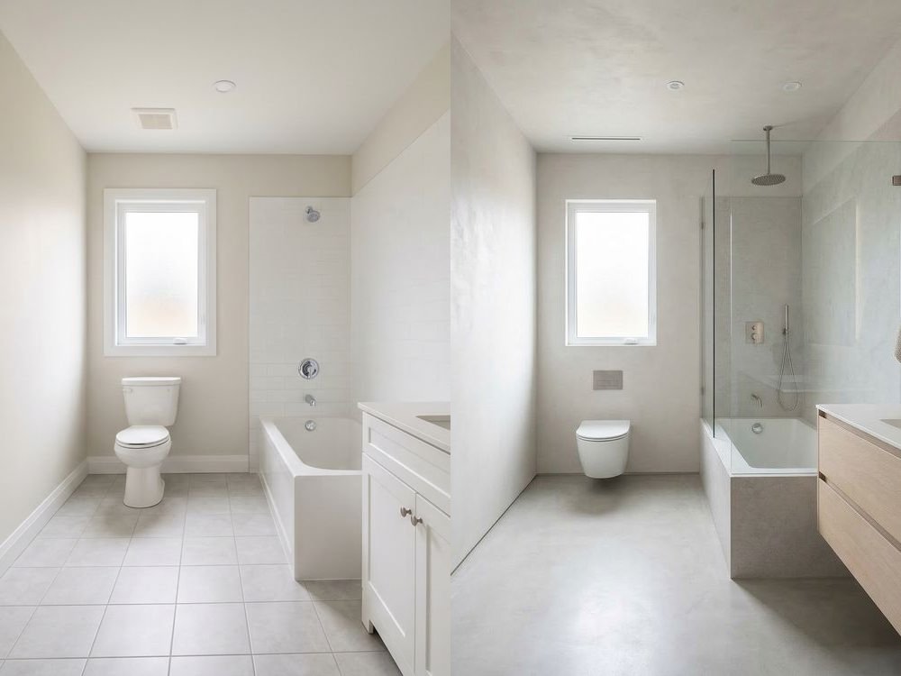Bathroom — Minimalist Makeover