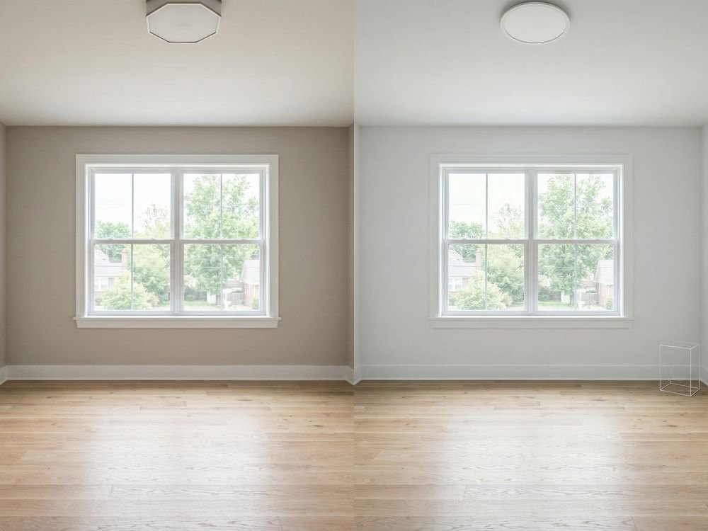 Bedroom Virtual Staging — Minimalist | Before & After